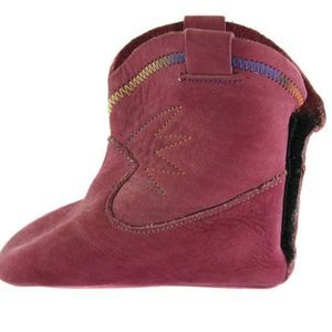 SUEDE Pink Moccasins Baby Size 2